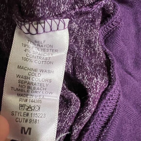 American able medium purple blouse - Picture 5 of 5